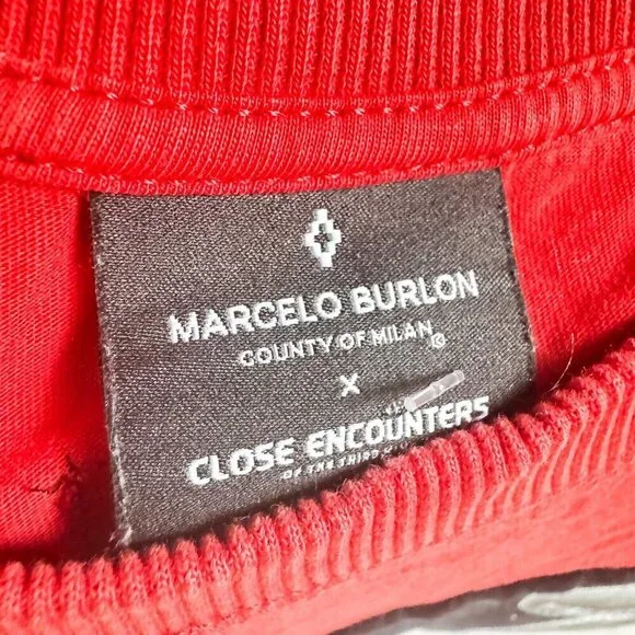 Marcelo Burlon X Close Encounters T Shirt XXS - Picture 5 of 6